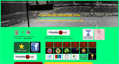 Desktop Screenshot of clubworldrankings.com